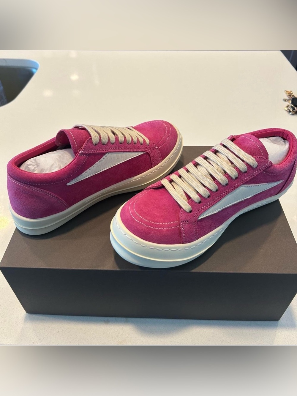 Rick Owens Vans Low Women’s Size 7 - Picture 2 of 7